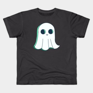 Cute cookie Halloween spirit. Original ghost illustrations in cartoon retro style. Kids T-Shirt